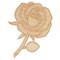 Blooming Rose Wood Cutout, From 6”-23”, Valentine Craft | Woodpeckers